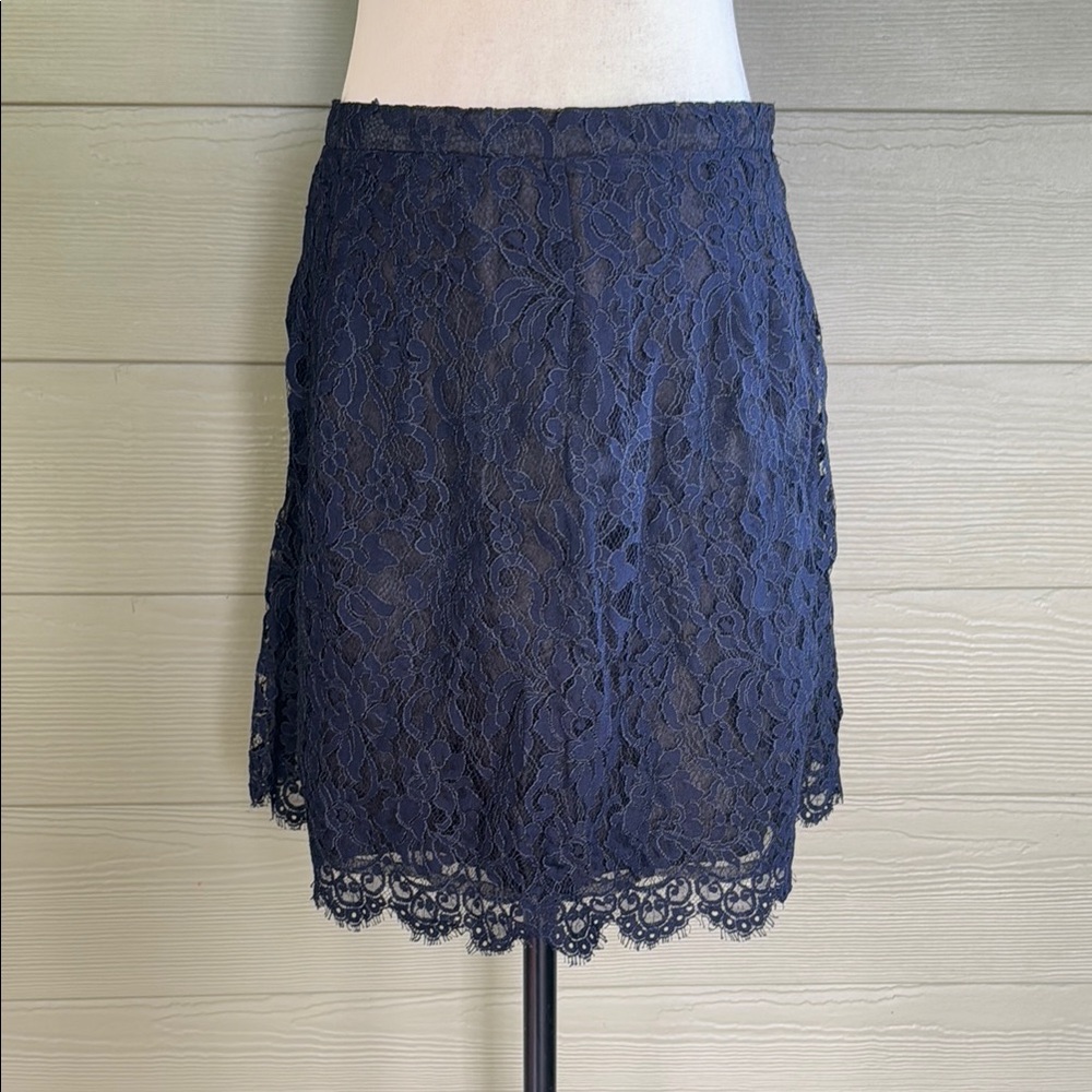 J. Crew Lace Skirt